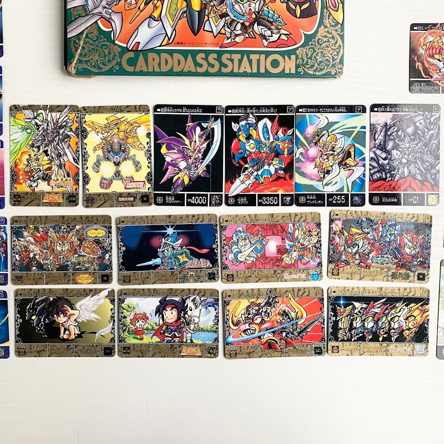 SDガンダム外伝 当時物 昔のトレカ / ナイトガンダム物語 システム