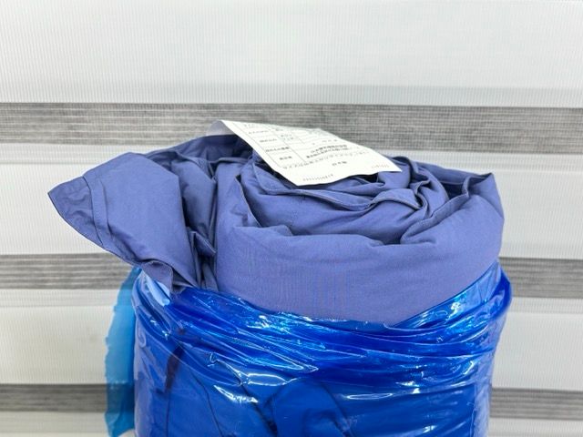 那様ネイビー翌日発送 未使用 羽毛 掛けふとん ナチュラルダックダウン 150x210cm ダウン93