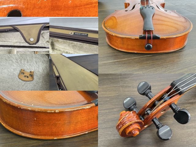 スズキバイオリン【中古】SUZUKI No.200 1/4 ヴァイオリン ケース 弓