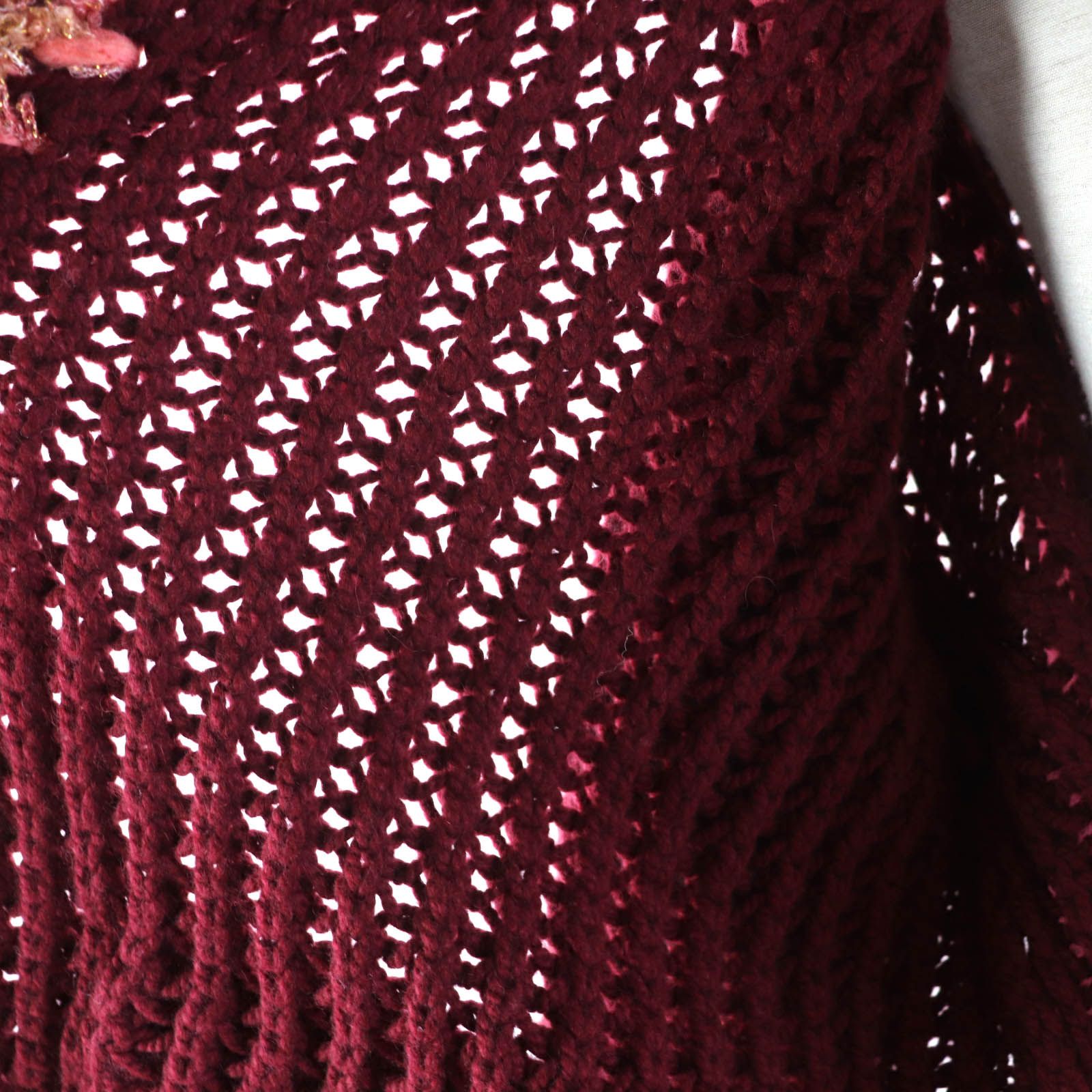 ドンドン見直し】極美品☆CHANEL シャネル P72932 カシミヤ100％ ココ  