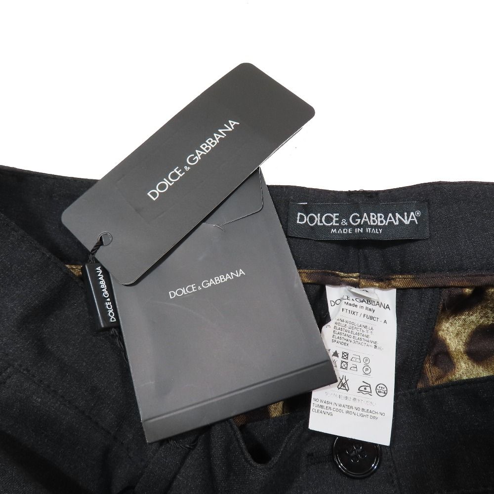 未使用 DOLCE&GABBANA ドルチェアンドガッバーナ スラックス  