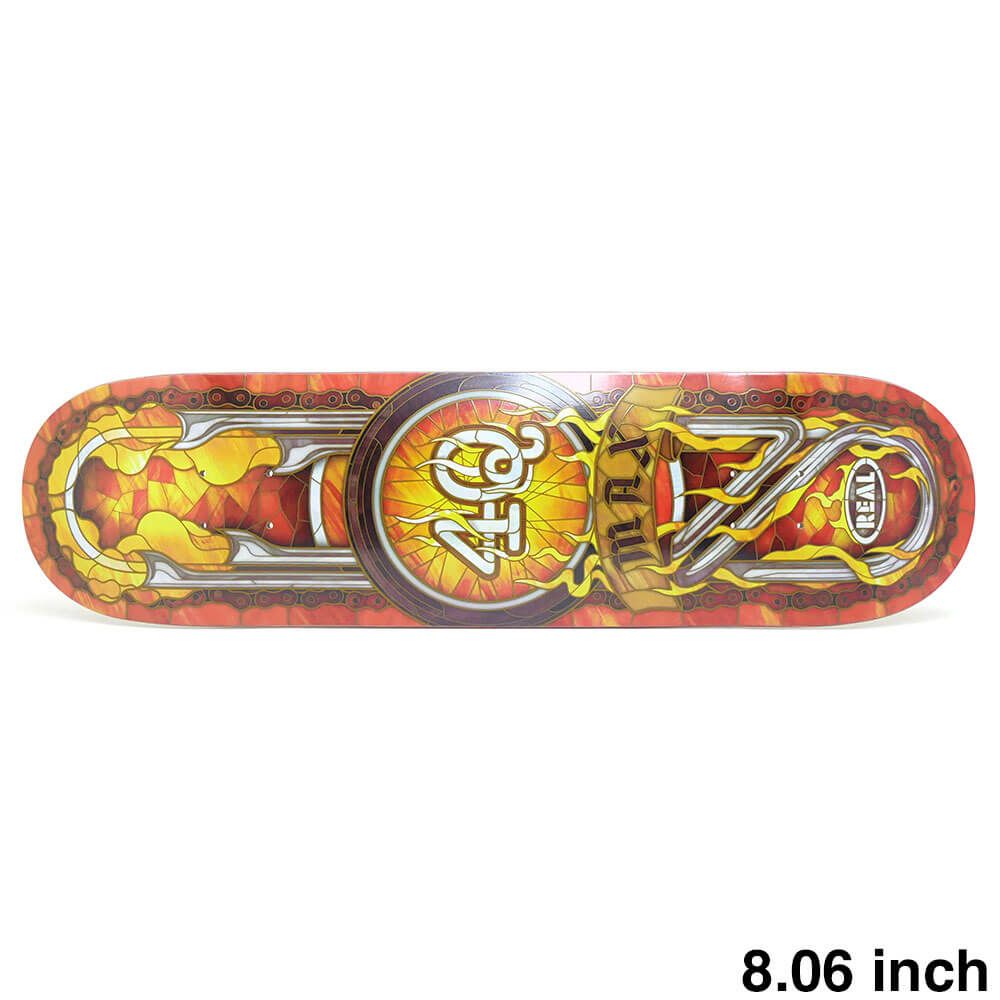 REAL DECK リアル デッキ MAX SCHAFF 4Q CATHEDRAL 8.06 スケート