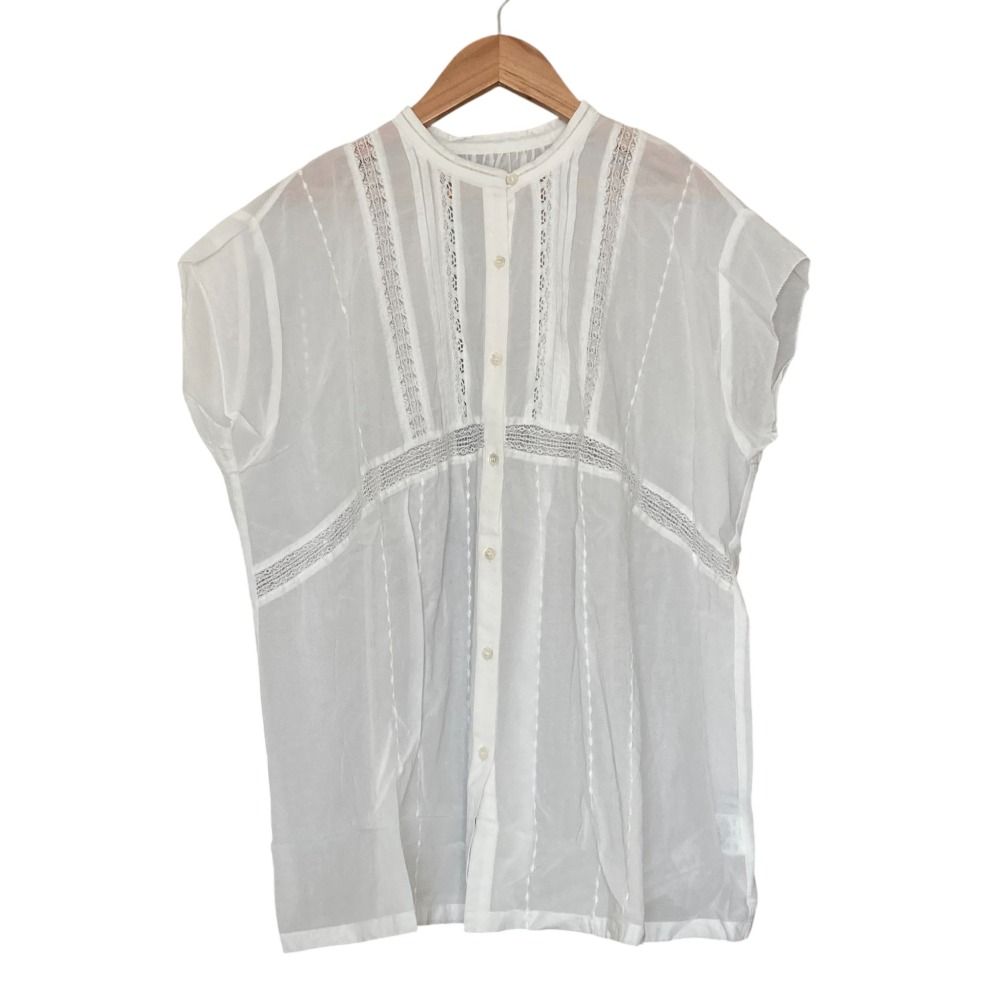 美品 24SS Spick&Span スピックアンドスパン 60ローンフレンチレース