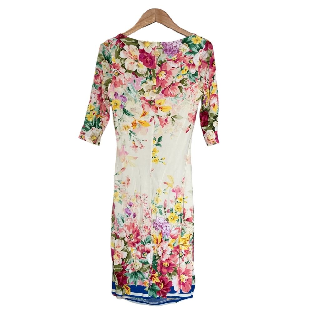 美品 blugirl Blumarine ブルーガール ブルマリン フラワープリント