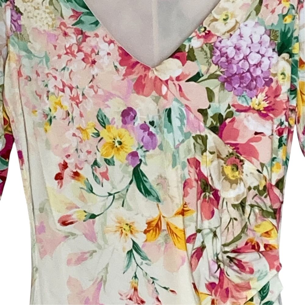 美品 blugirl Blumarine ブルーガール ブルマリン フラワープリント