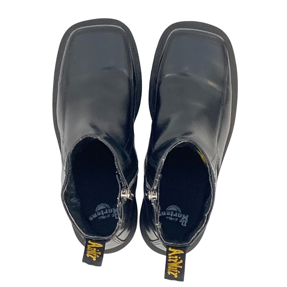 良品 DR. MARTENS ドクターマーチン DURROW ZIP スクエアトゥ サイド