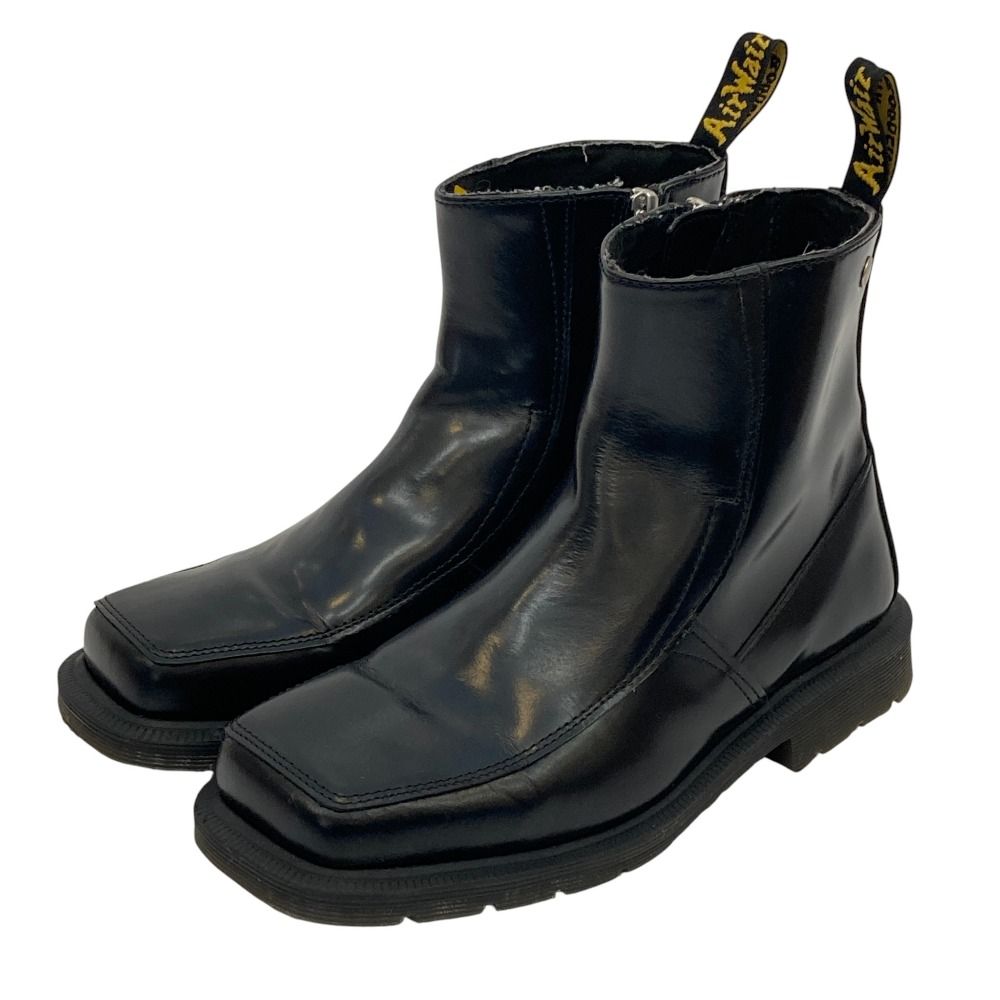 良品 DR. MARTENS ドクターマーチン DURROW ZIP スクエアトゥ サイド