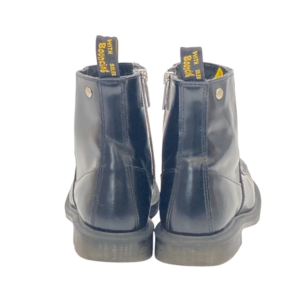 良品 DR. MARTENS ドクターマーチン DURROW ZIP スクエアトゥ サイド
