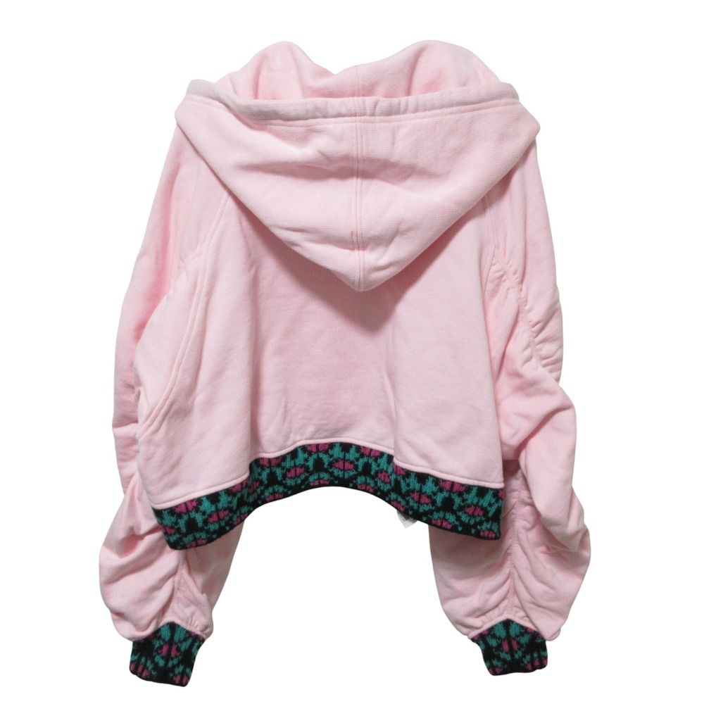 良品 PRADA プラダ トライアングルロゴ クロップド フーディ プル