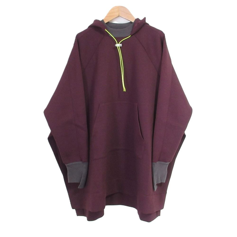 美品 23AW nagonstans ナゴンスタンス ダンボールフレアフード プル