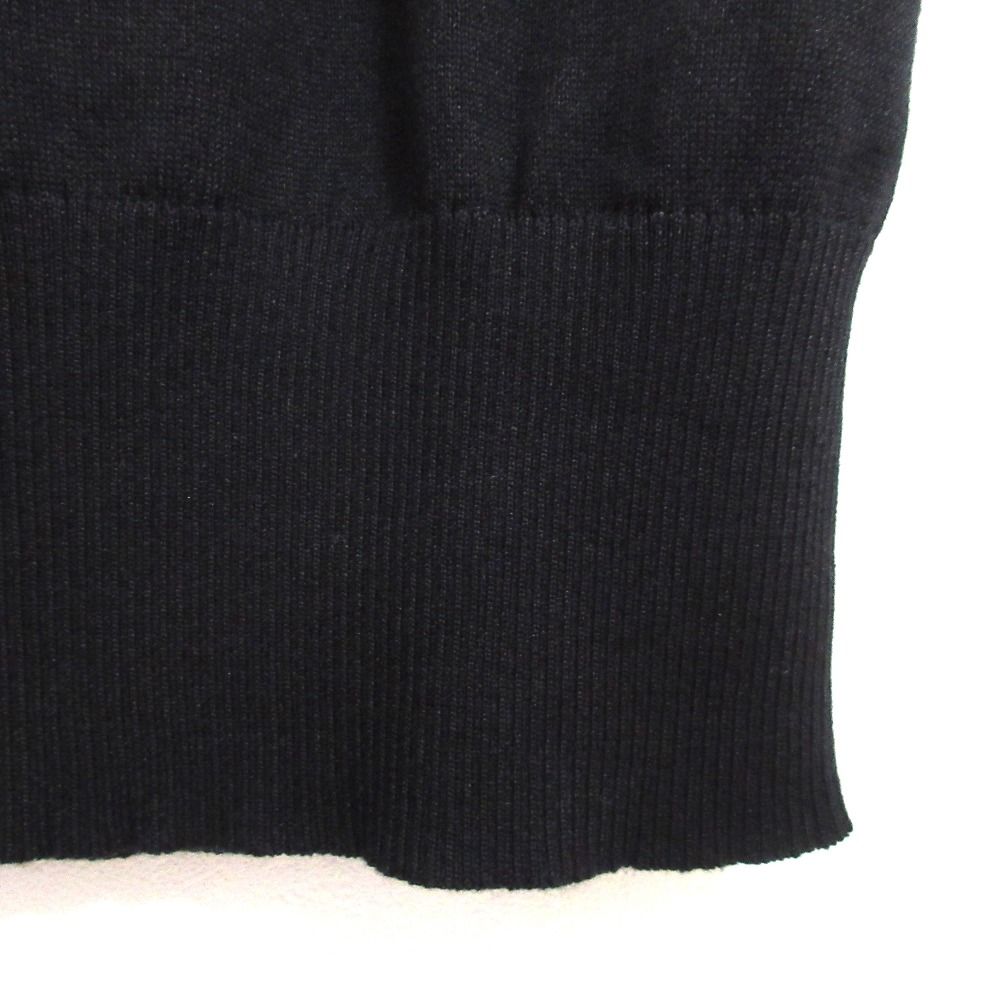 美品 PATOU パトゥ ロゴインターシャ ショートスリーブ ニット