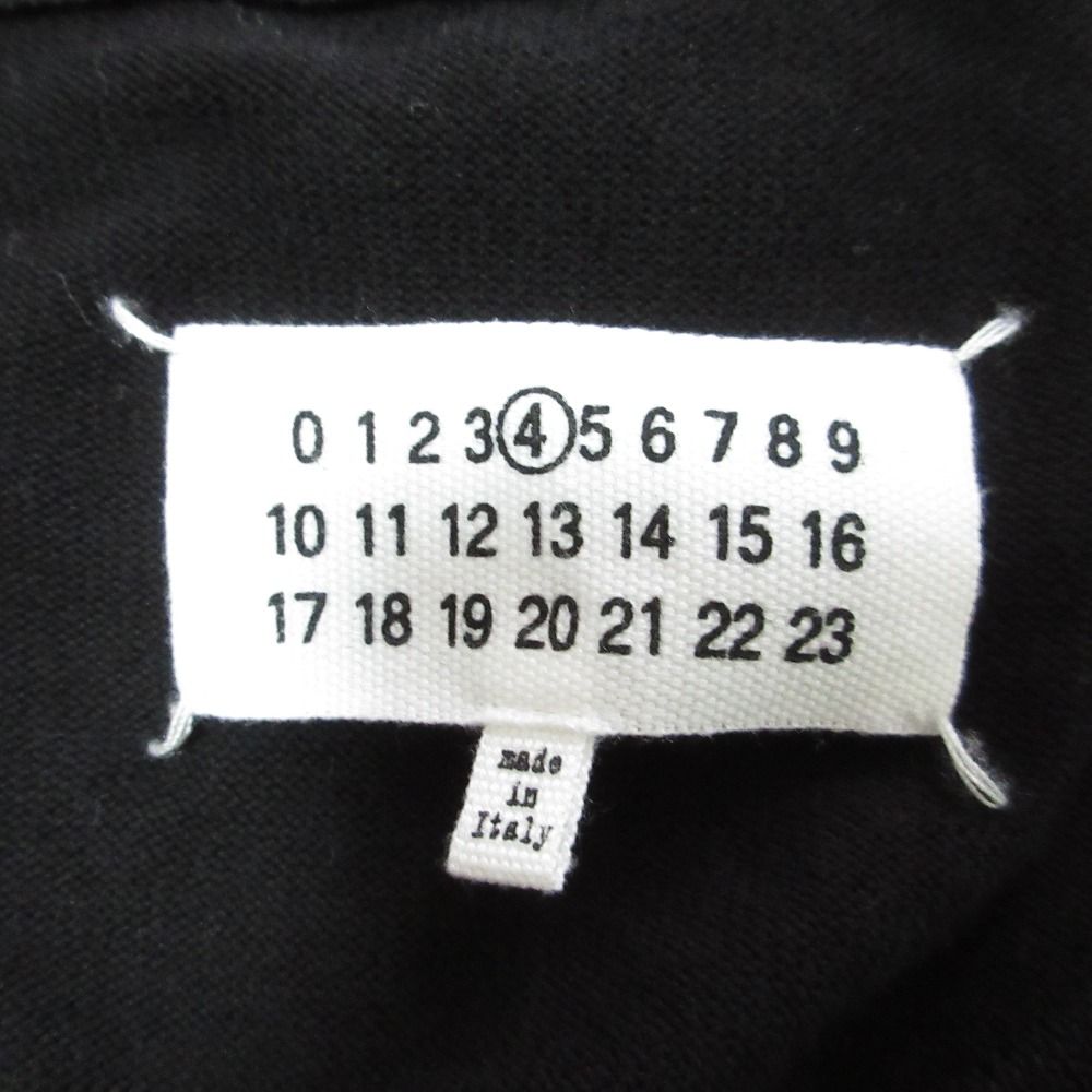 美品 Madison Margiela メゾンマルジェラ 4 エルボーパッチ Vネック  
