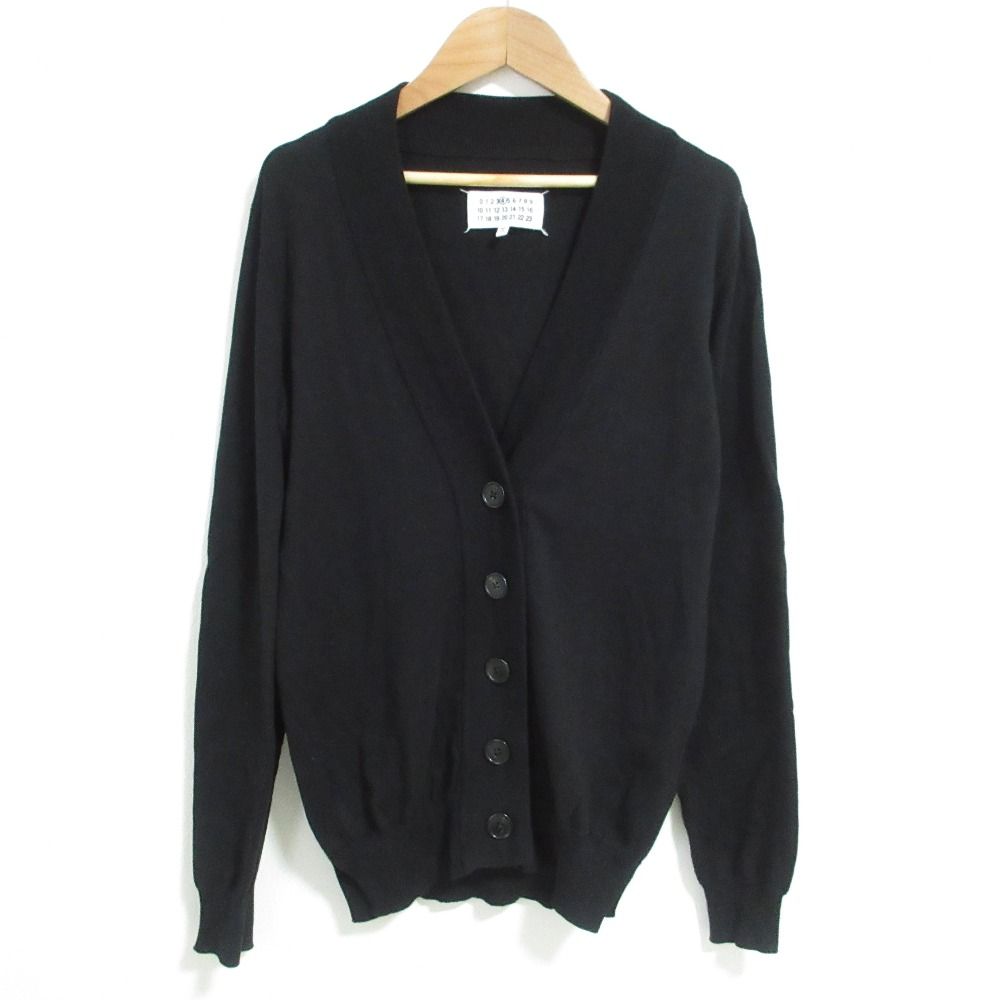 美品 Madison Margiela メゾンマルジェラ 4 エルボーパッチ Vネック  