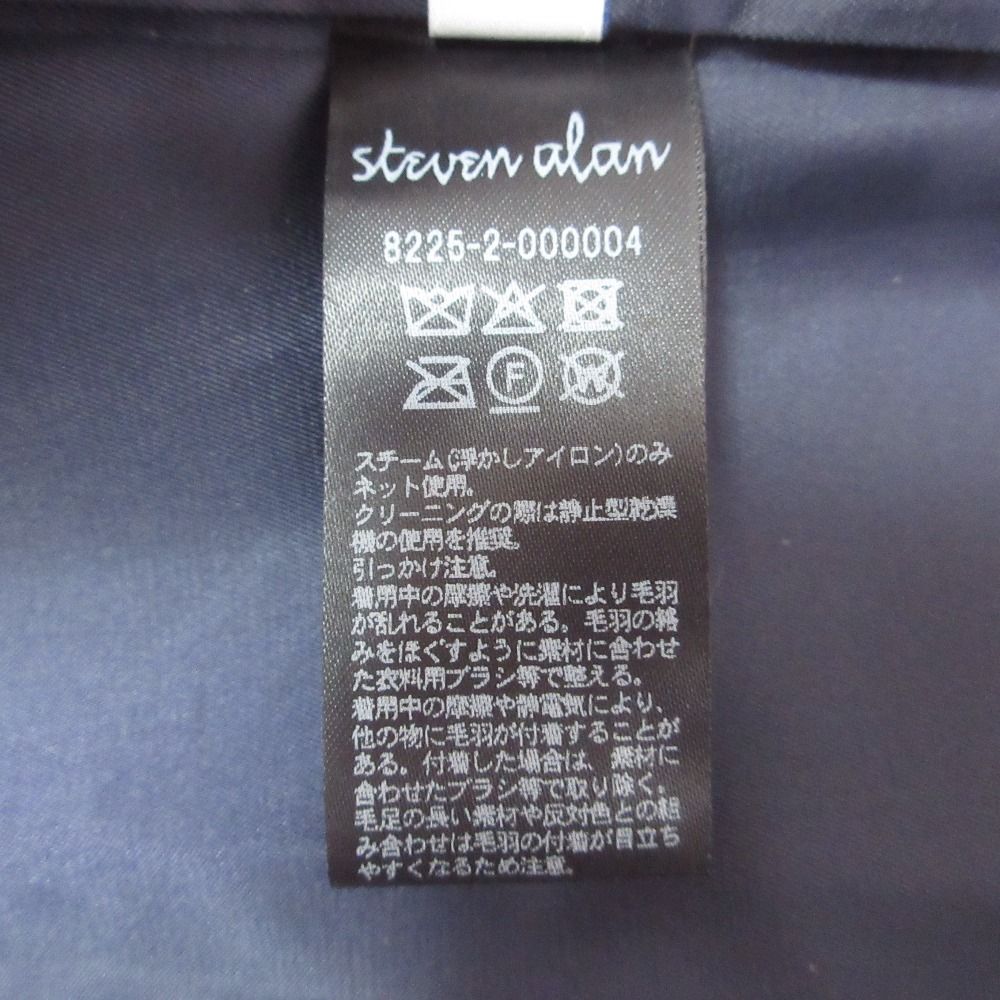 良品 25AW steven alan スティーブンアラン シャギー フード コート S  