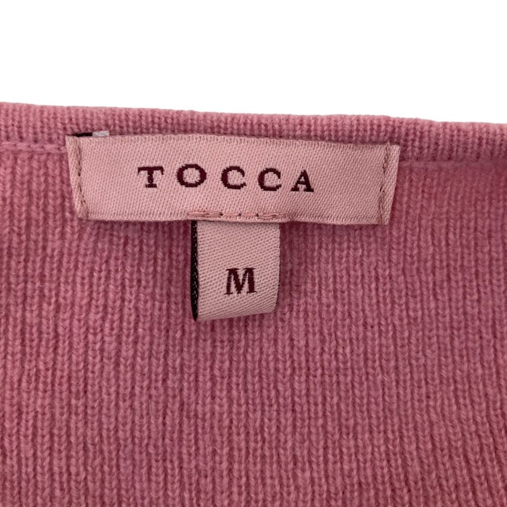 美品 TOCCA トッカ カシミヤ ボレロカーディガン Mサイズ ピンク