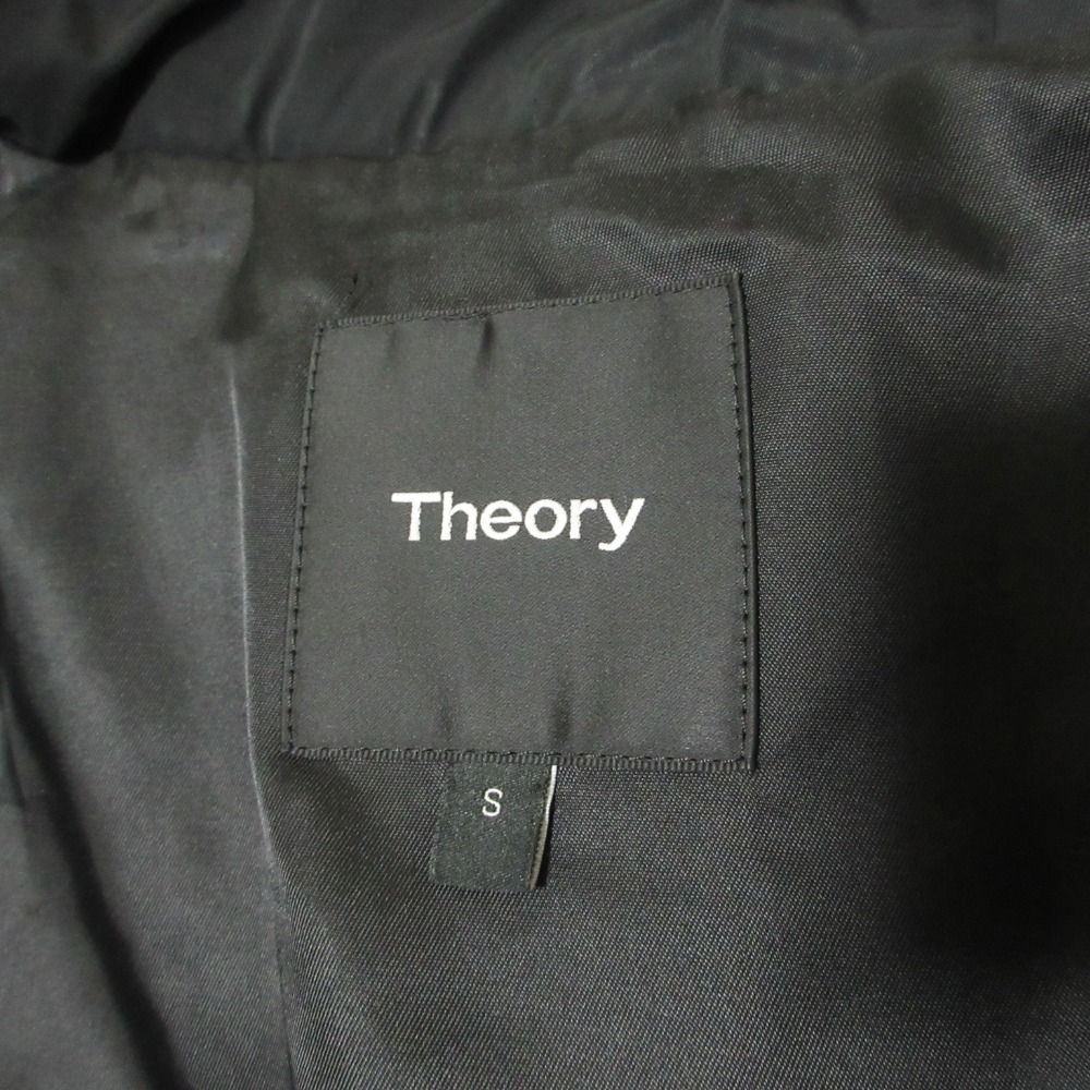 美品 Theory セオリー RIMO TWILL MOMO ダウンジャケット ブルゾン S