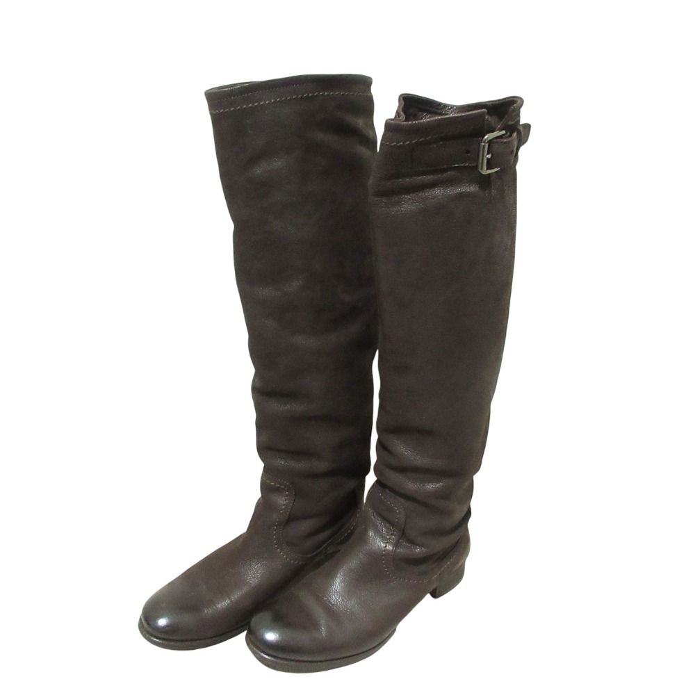 PRADA ロングブーツ　ブラウン PRADA - プラダ／PRADA ロングブーツ シューズ 靴 レディース 女性