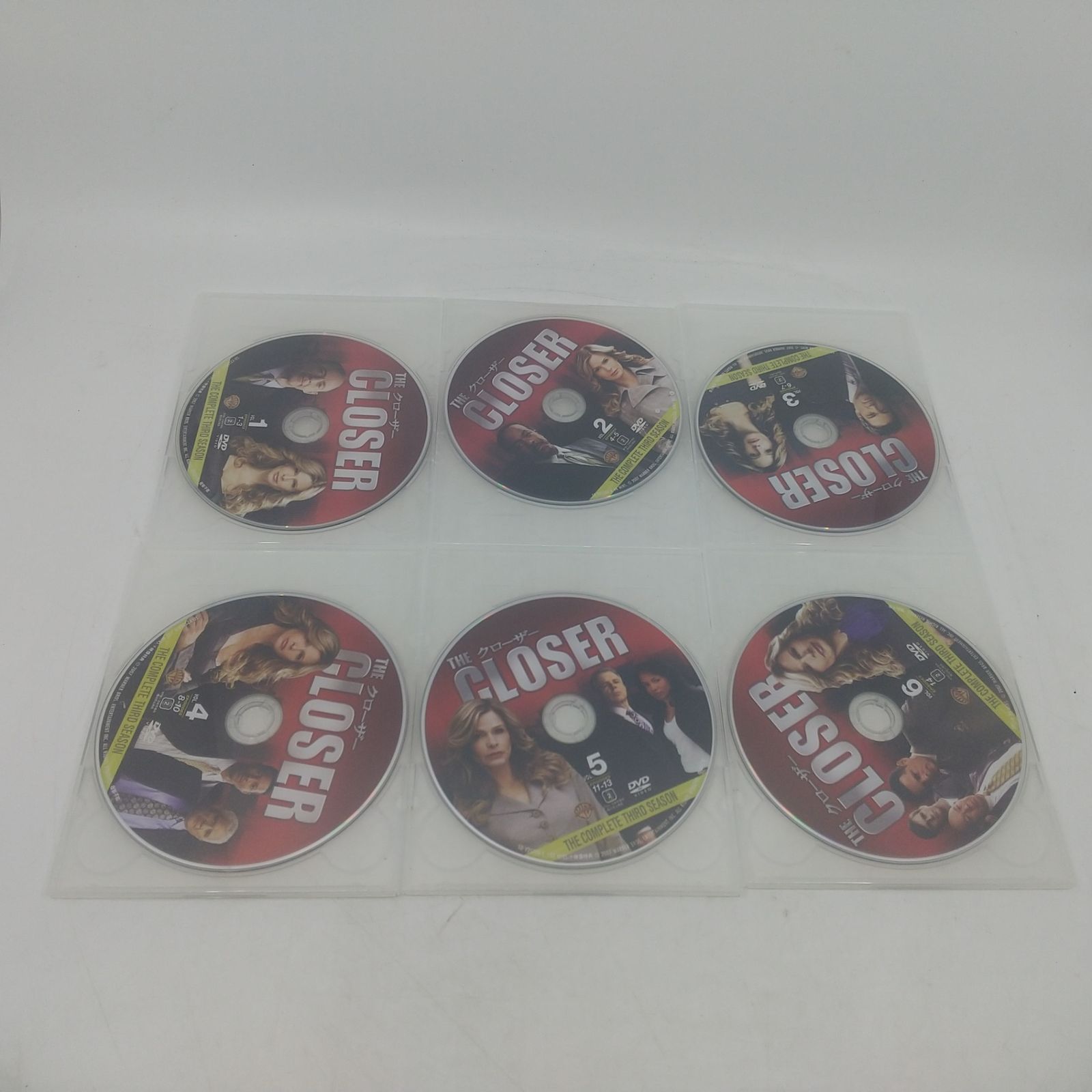 DVDセット・一部未開封あり】クローザー THE CLOSER