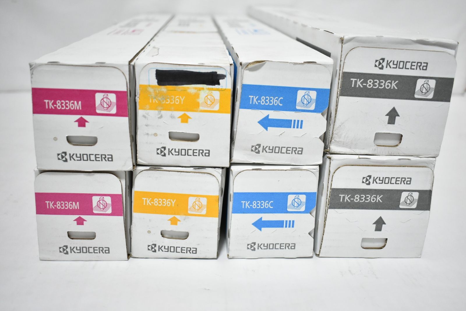 未使用 京セラ 純正 トナー TK-8336 4色8本（シアン・マゼンタ
