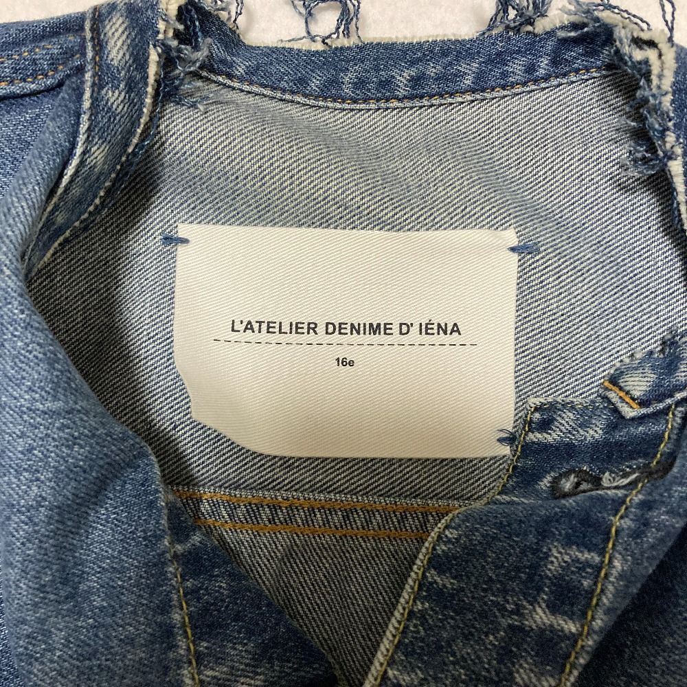 良品 L'ATELIER DENIME D'IENA イエナ リメイク タック ノーカラー