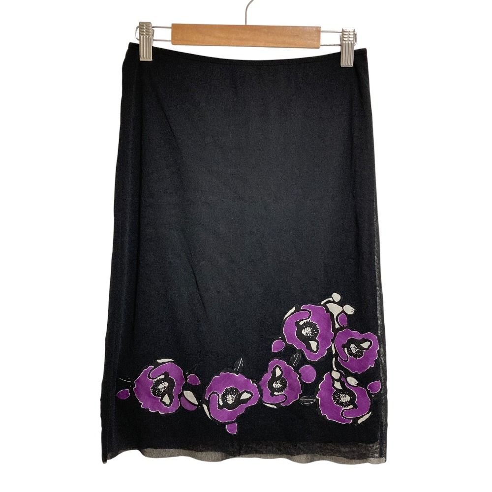 未使用 VIVIENNE TAM ヴィヴィアンタム フラワーパッチ ひざ丈 タイト