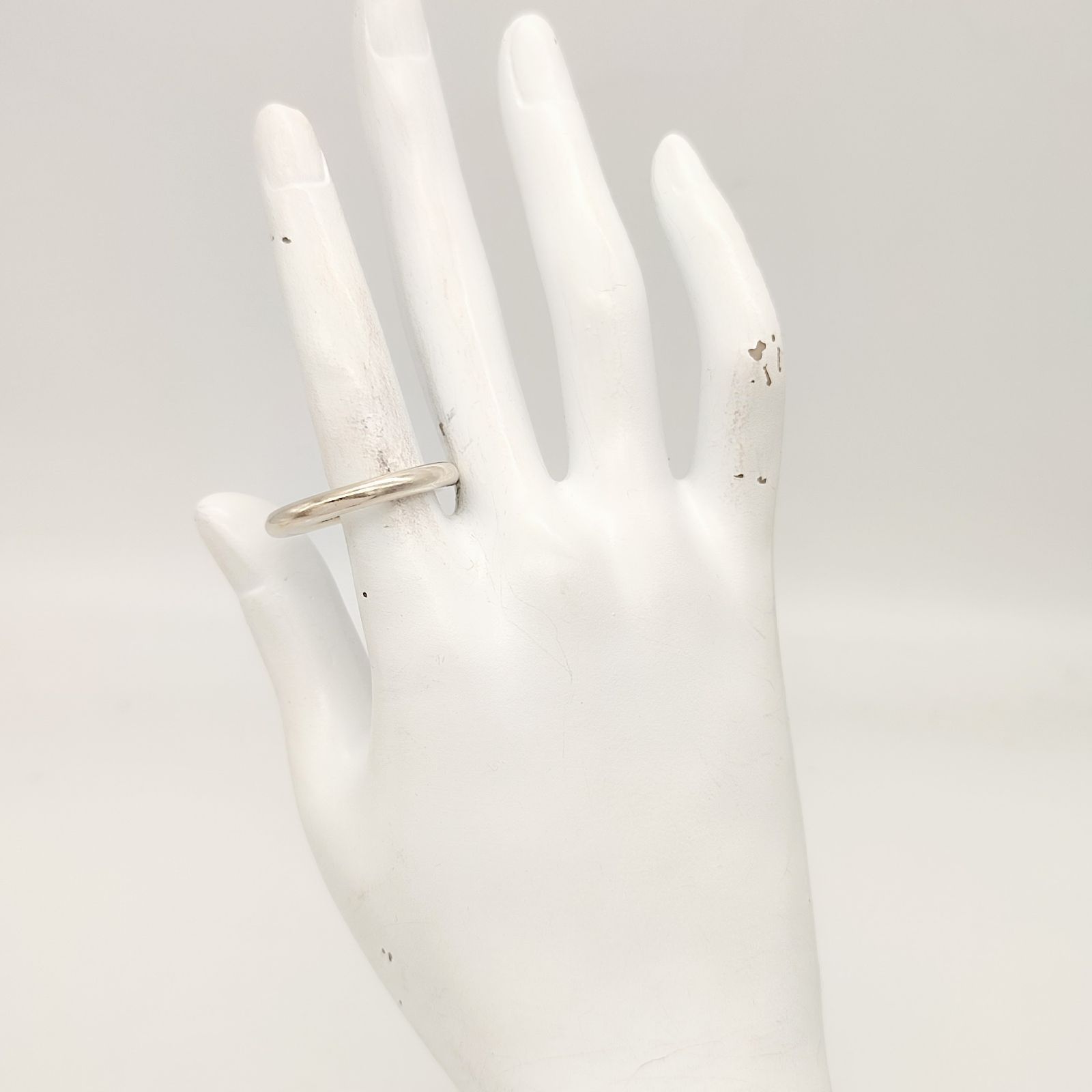 美品】JIL SANDER ジルサンダー CLASSIC RING クラシックリング SILVER