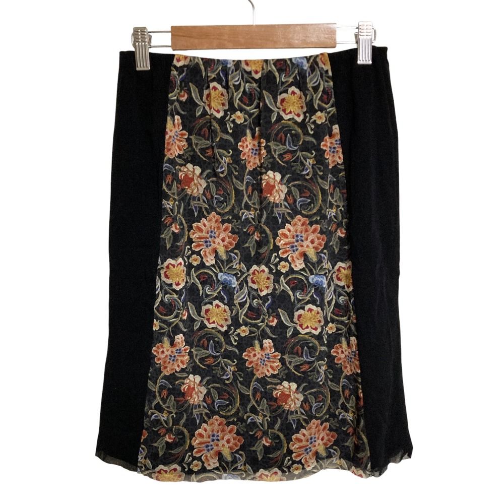 美品 VIVIENNE TAM ヴィヴィアンタム フラワープリント サイドパネル