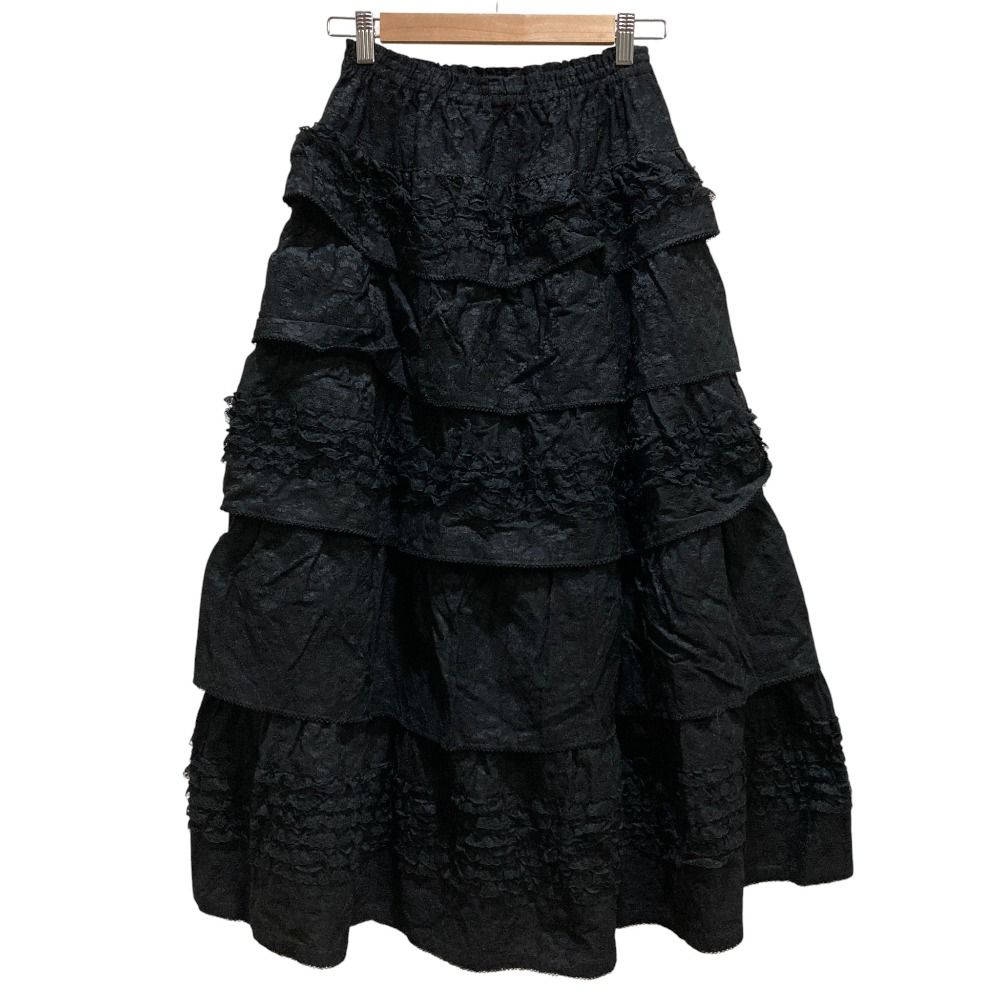 美品 KANEKO ISAO カネコイサオ 総レース 段々ティアード イージー