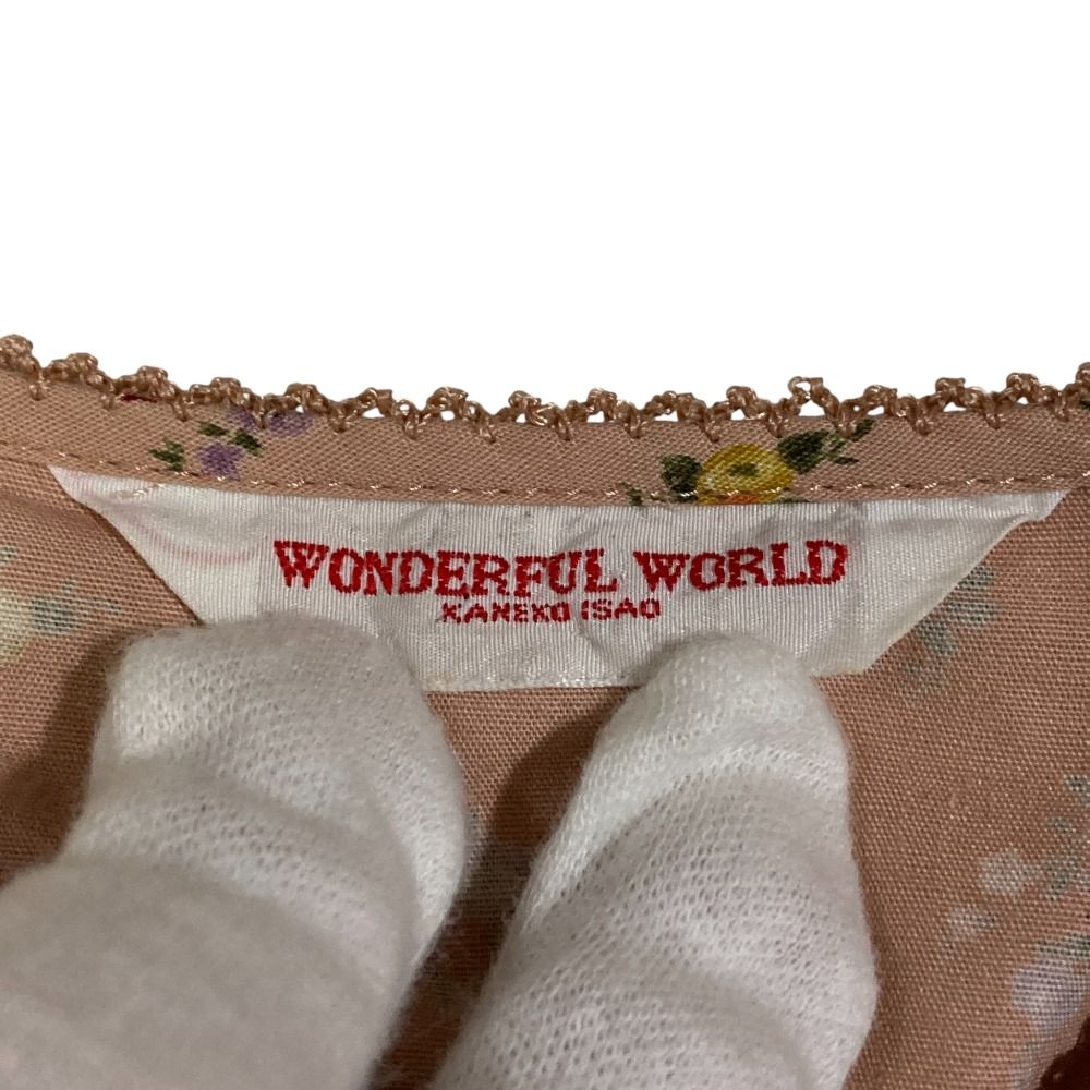美品 WONDERFUL WORLD ワンダフルワールド カネコイサオ フラワー  