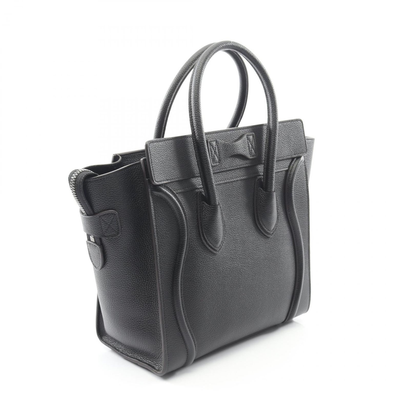 セリーヌ CELINE ハンドバッグ ラゲージ マイクロ ショッパー ブラック