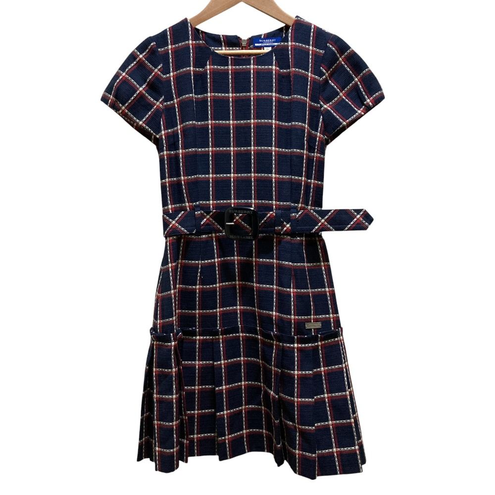 未使用 BURBERRY BLUE LABEL バーバリーブルーレーベル チェック柄