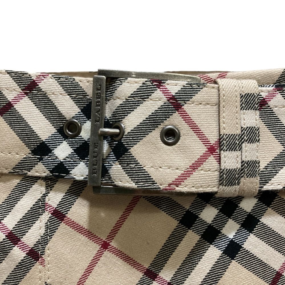 美品 BURBERRY BLUE LABEL バーバリーブルーレーベル ノバチェック