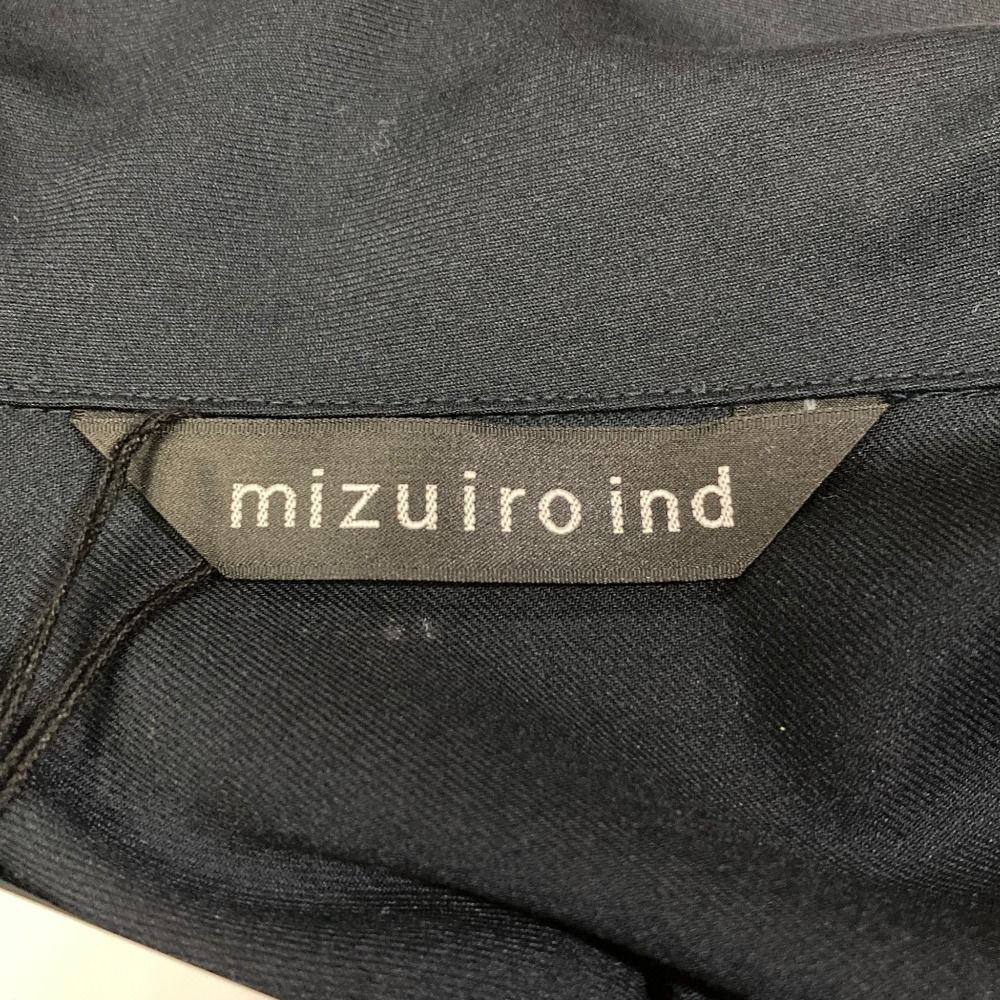 良品 24AW mizuiro ind ミズイロインド シャツ ワンピース コート  