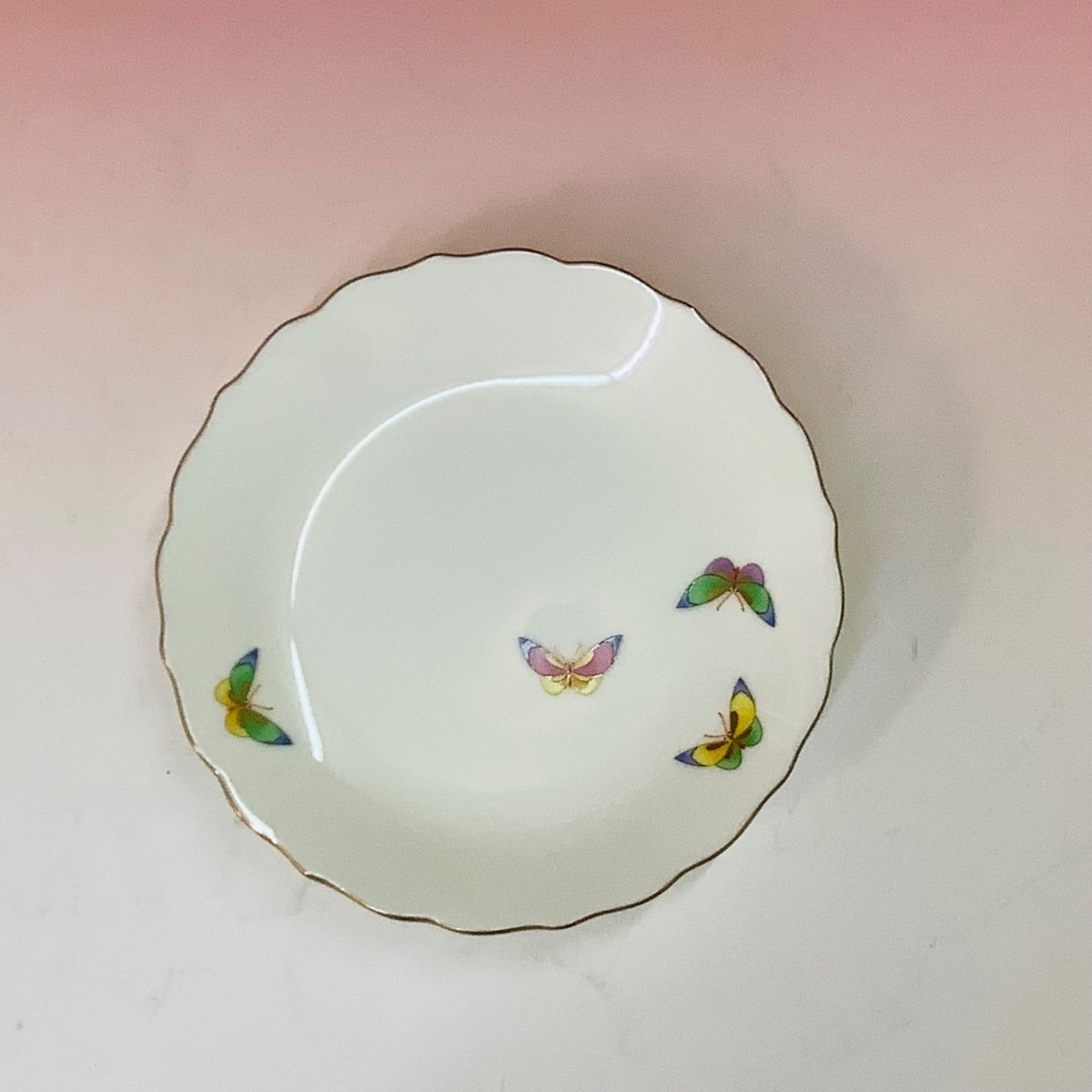 未使用品 香蘭社「仲良しシリーズ」銘々皿 小皿. 取り皿 5枚セット 箱