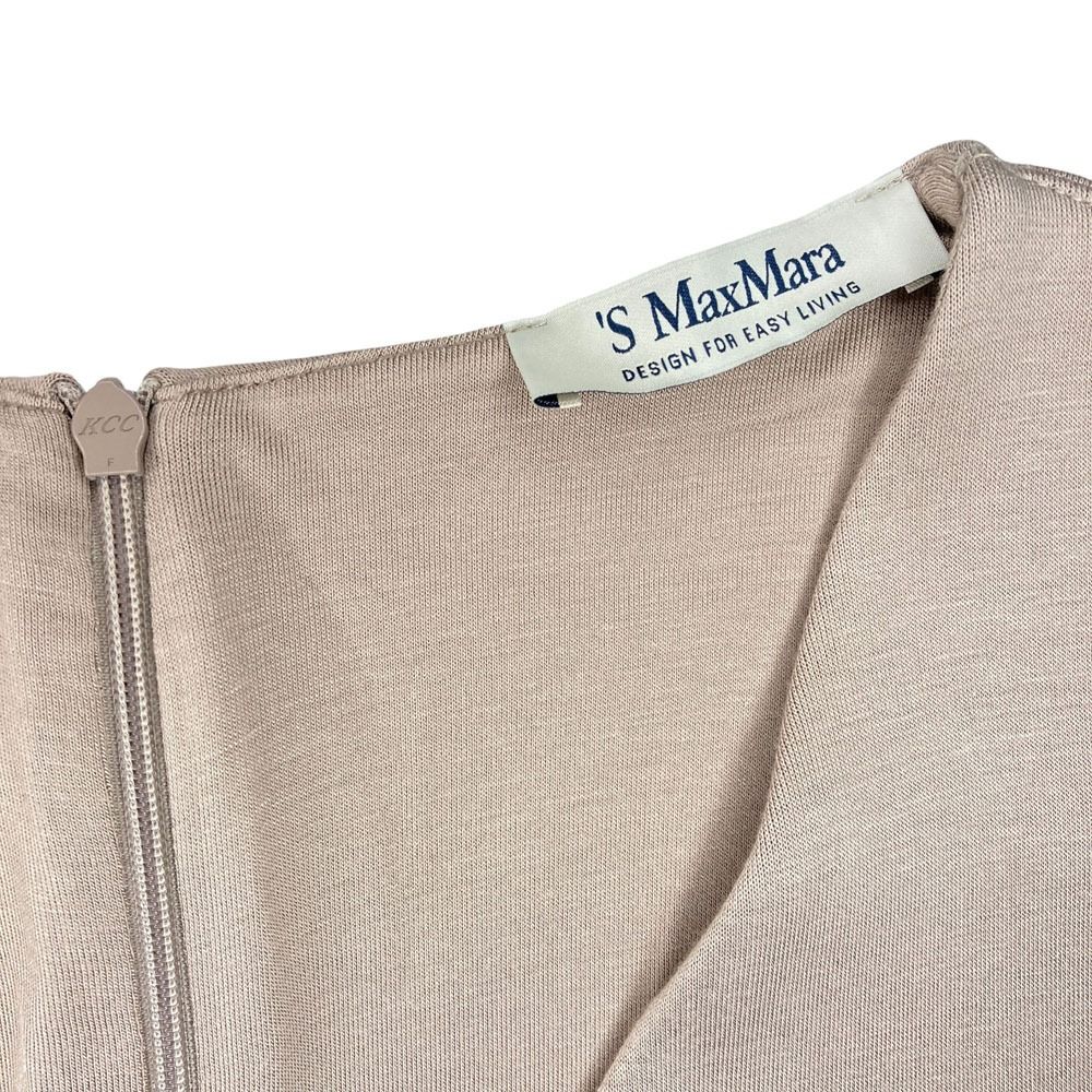 美品 25SS S Max Mara エスマックスマーラ Vネック ダンボール  