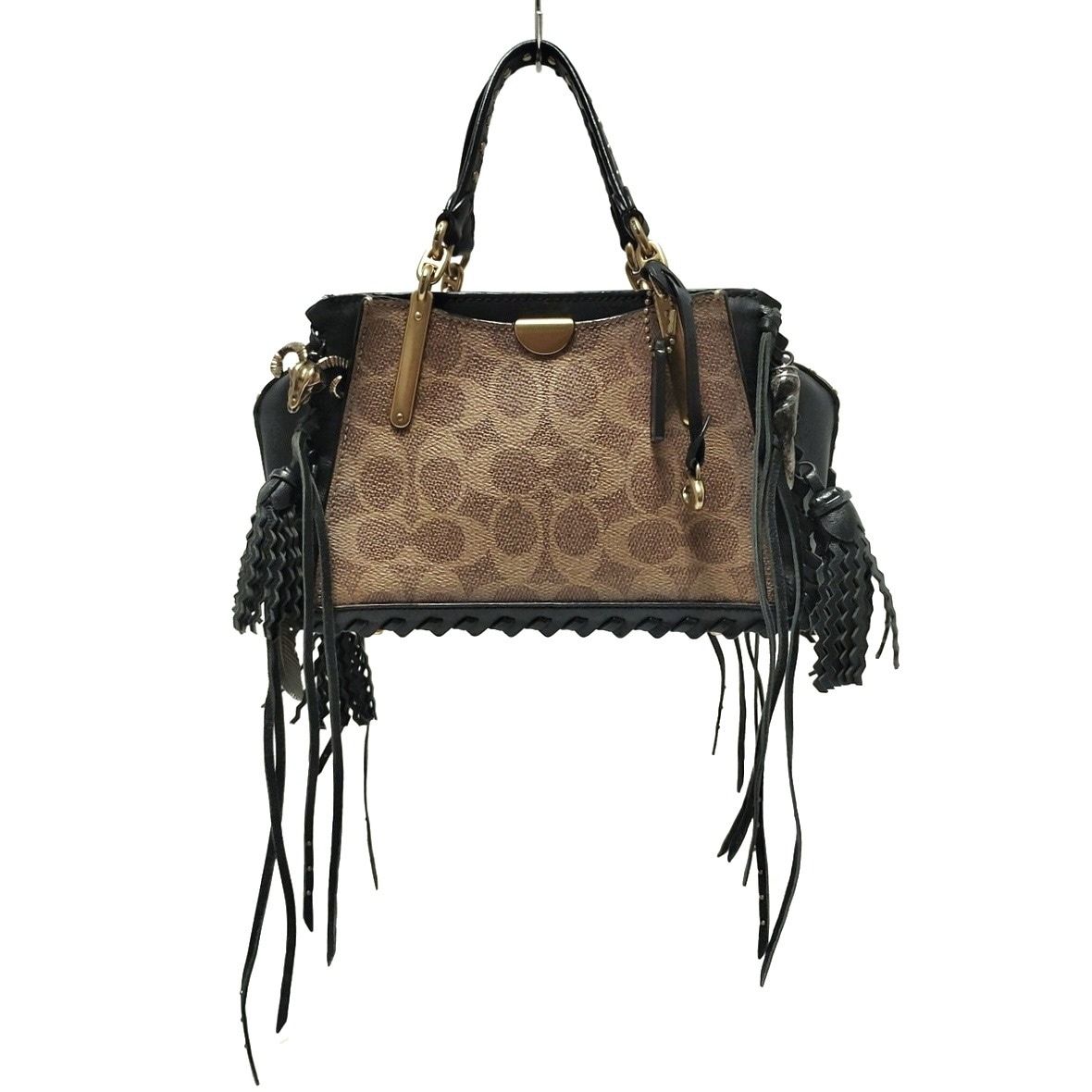 COACH(コーチ) ハンドバッグ ドリーマー21 38838 カーキ×黒 ミニバッグ  