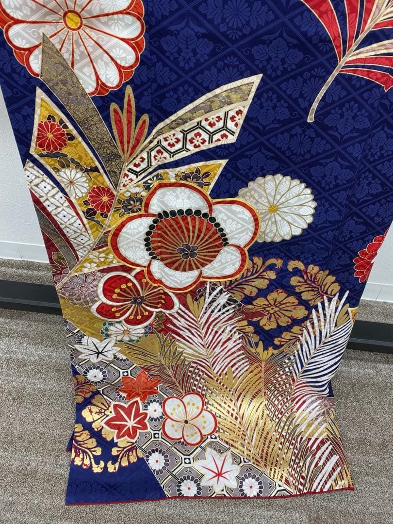 振袖 金駒 金彩 身丈176cm 撥水加工済 トールサイズ MO3326 【公式通販】