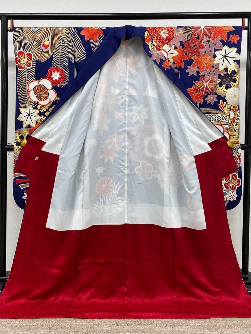 振袖 金駒 金彩 身丈176cm 撥水加工済 トールサイズ MO3326 【公式通販】