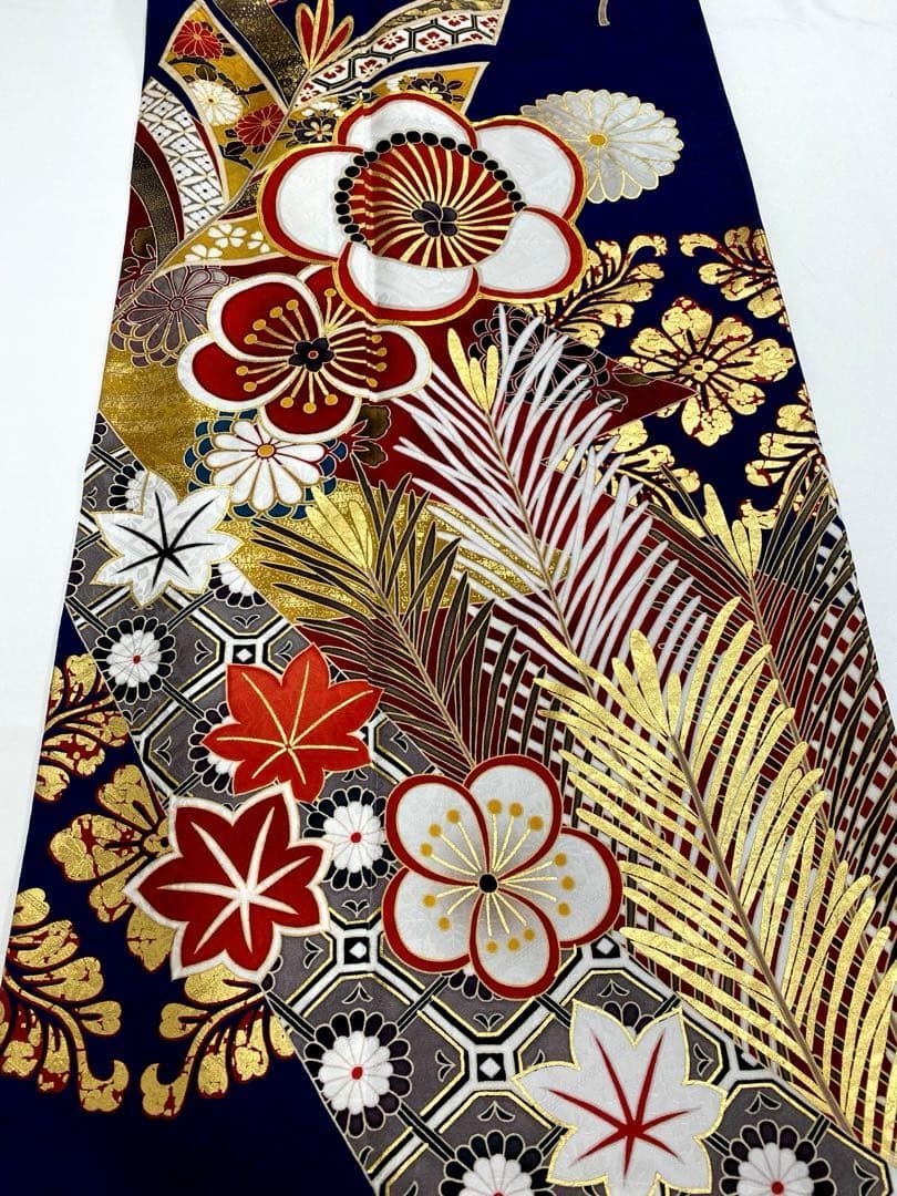 振袖 金駒 金彩 身丈176cm 撥水加工済 トールサイズ MO3326 【公式通販】