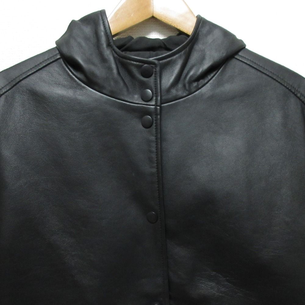 良品 DAMA collection ダーマコレクション ラムレザー パーカー