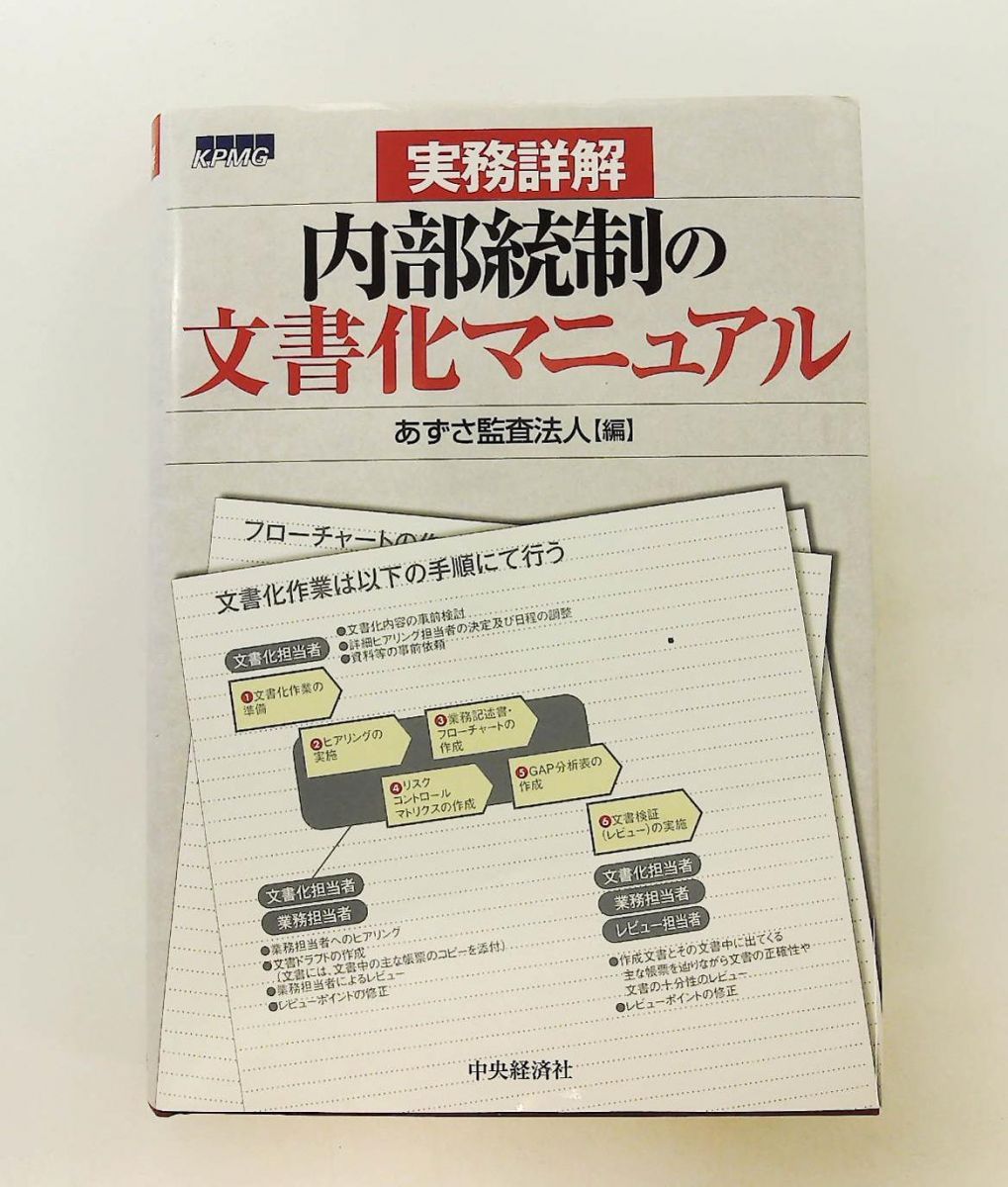 実務詳解内部統制文書化マニュアル あずさ監査法人 中央経済グループ