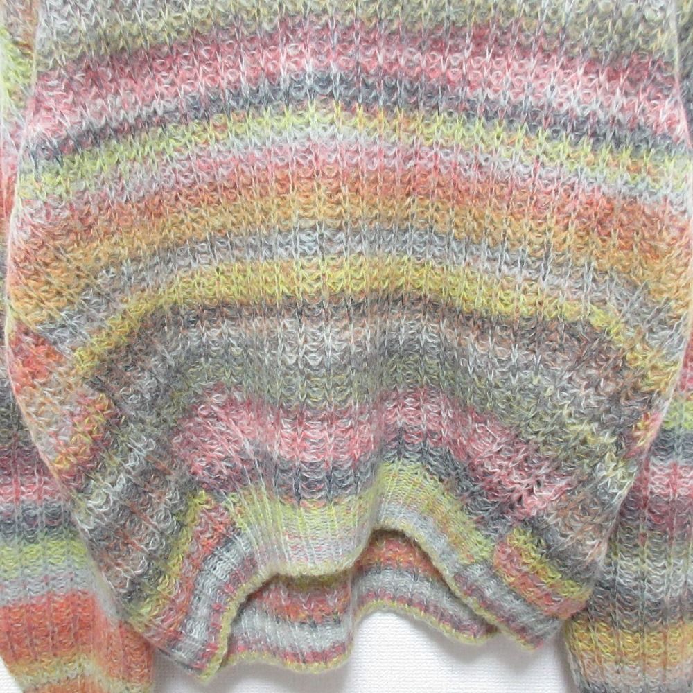 acne studios マルチカラー ニットセーター アクネストゥディオズ acne studios レディース ミックス マルチカラー