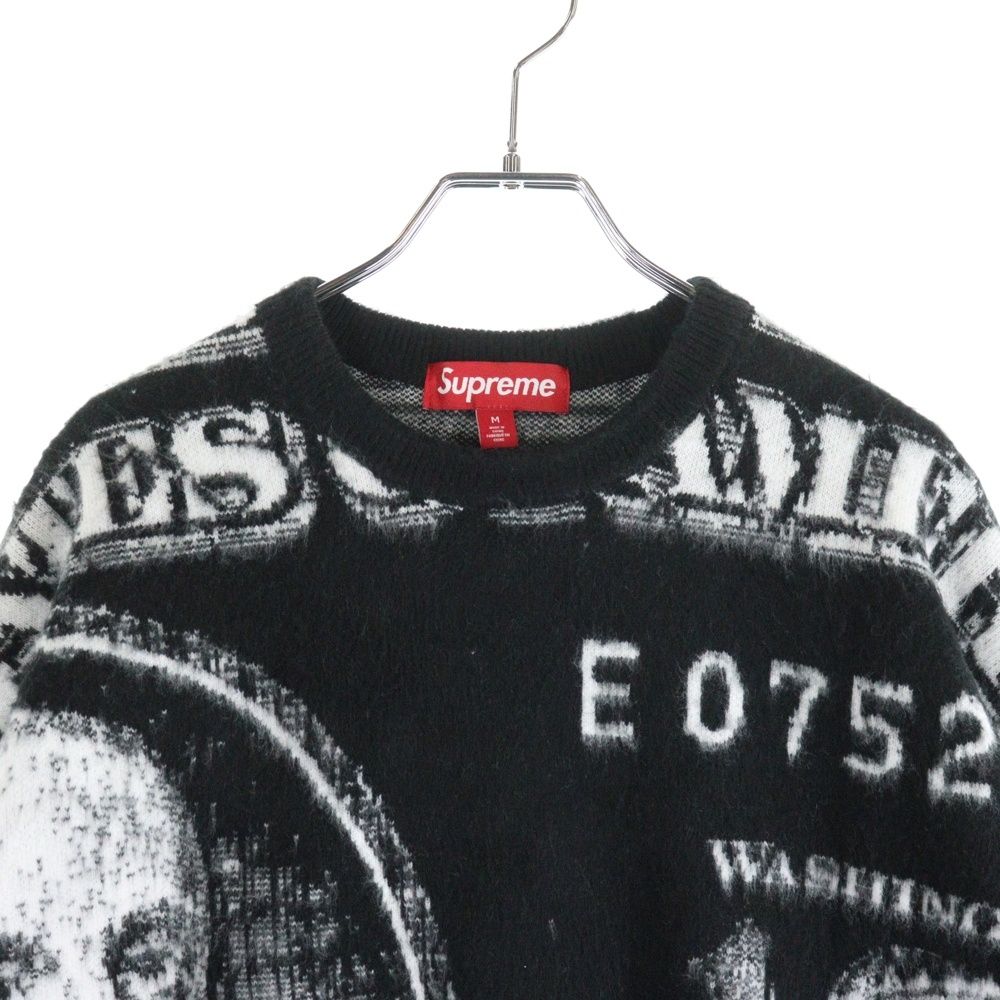 SUPREME (シュプリーム) 25SS Mony Sweater マニーモチーフ クルー