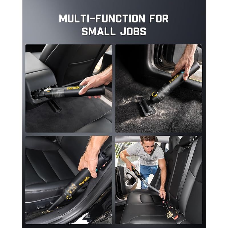 Fanttik Slim V8 Apex ハンディクリーナー 車用掃除機 19000Pa 強力