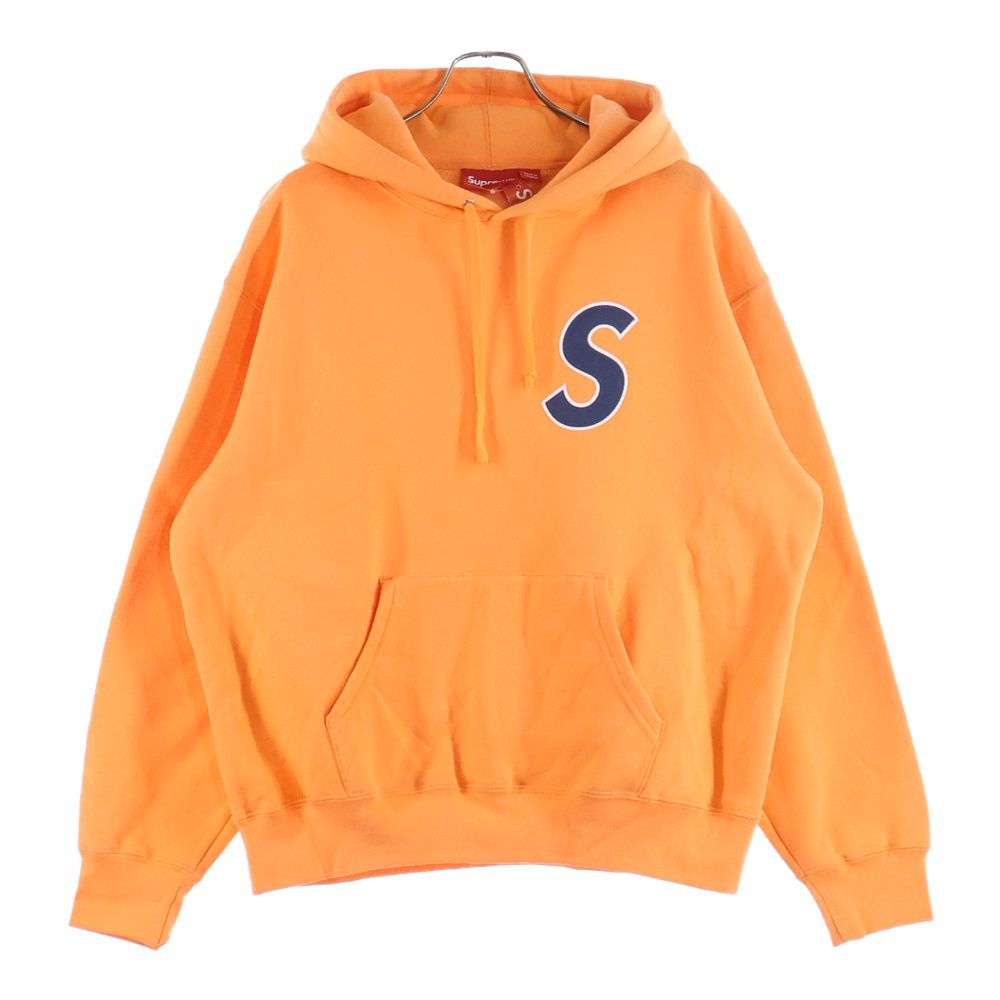 SUPREME (シュプリーム) 25SS S Logo Hooded Sweat Shirt Heather エスロゴ フーデッド スウェット パーカー オレンジ