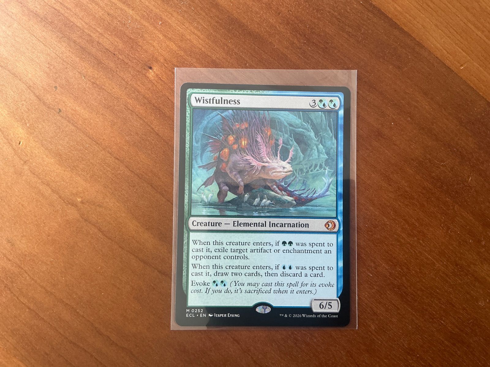 MTG ECL 幽愁 Wistfulness 英語版 - メルカリ