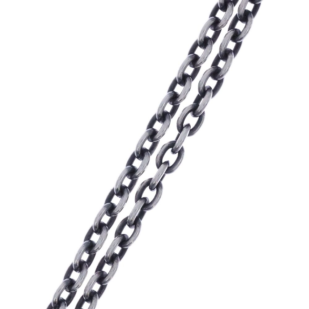 GALCIA (ガルシア) ダイストップ スカルモチーフ チェーンネックレス