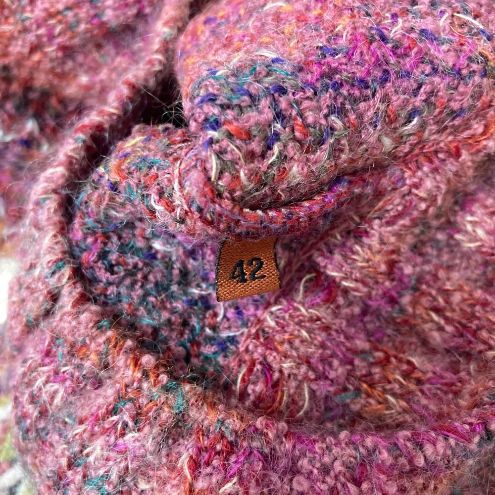 美品 MISSONI ミッソーニ 150着限定 エンブロイダリー ウール ニット