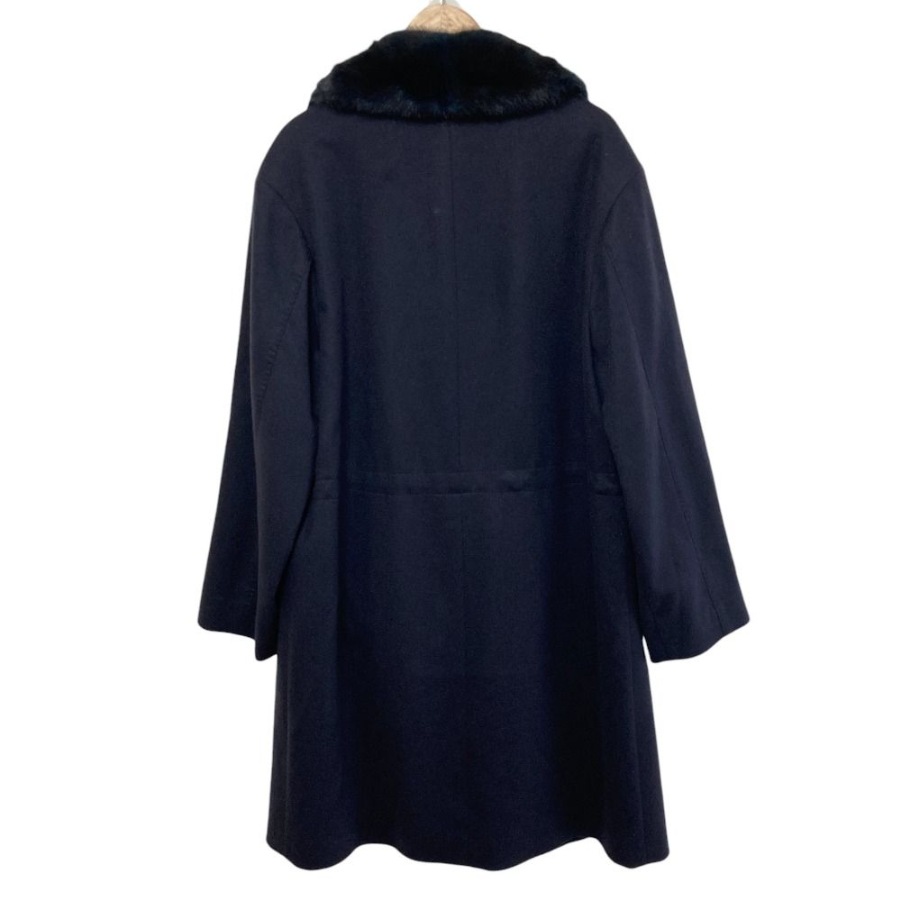 CIVIDINIメンズコート ★ファー襟付き 美品 CIVIDINI チヴィディーニ ミンクファー襟 カシミヤ コート サイズ