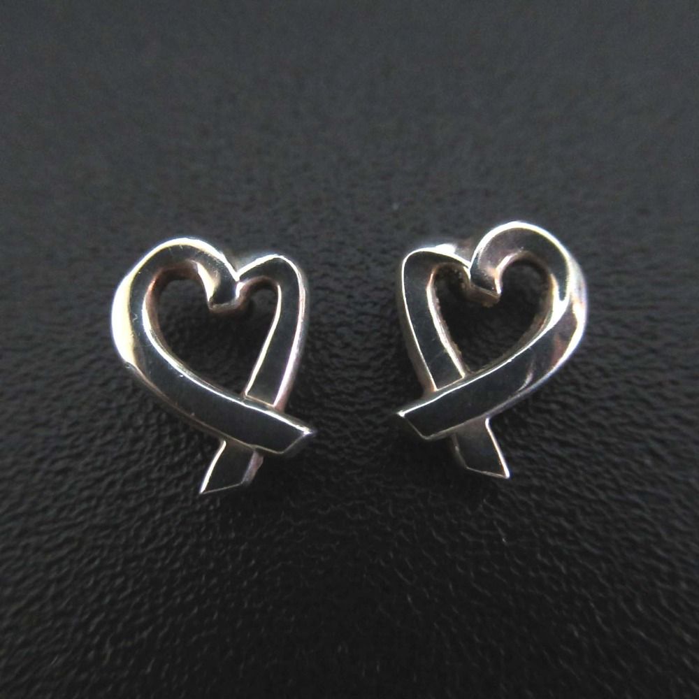 美品 Tiffany&Co ティファニー パロマピカソ ラビングハート スタッド